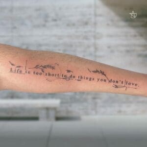 Your Guide to Script Tattoos | Celebrity Ink™