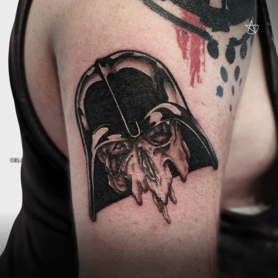 Shoulder Darth Vader Tattoo  Best Tattoo Ideas Gallery